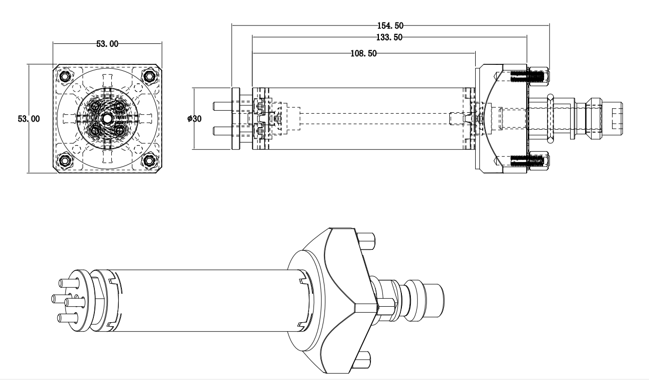 EROWA EDM deep cavity machining fixture